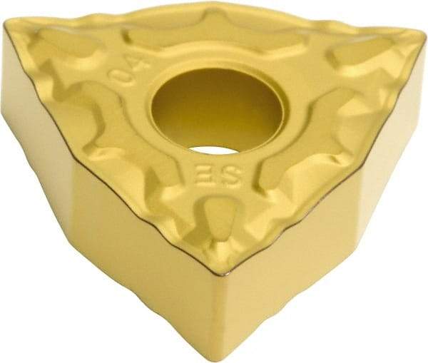 Sumitomo - WNMG431 ESE Grade AC830P Carbide Turning Insert - Al2O3 Finish, 80° Trigon, 1/2" Inscr Circle, 3/16" Thick, 1/64" Corner Radius - Benchmark Tooling