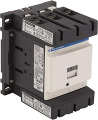 Schneider Electric - 3 Pole, 24 Coil VAC at 50/60 Hz, 115 Amp at 440 VAC, Nonreversible IEC Contactor - Bureau Veritas, CCC, CSA, CSA C22.2 No. 14, DNV, EN/IEC 60947-4-1, EN/IEC 60947-5-1, GL, GOST, LROS, RINA, RoHS Compliant, UL 508, UL Listed - Benchmark Tooling