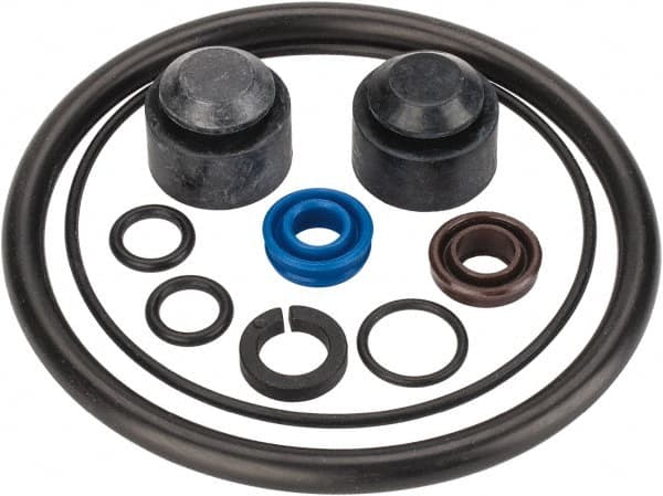 RivetKing - 3 to 6" Seal Kit for Rivet Tool - Includes O-Rings, Buffer, Seal Ring, Piston Ring - Benchmark Tooling