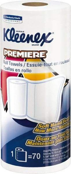 Kleenex - Perforated Roll of 1 Ply White Paper Towels - 10-3/8" Wide - Benchmark Tooling