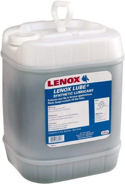 Lenox - Lenox Lube, 5 Gal Pail Sawing Fluid - Synthetic - Benchmark Tooling