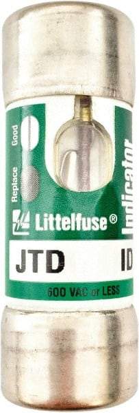 Littelfuse - 300 VDC, 600 VAC, 40 Amp, Time Delay General Purpose Fuse - 2-3/8" OAL, 20 at DC, 200/300 at AC kA Rating, 1-1/16" Diam - Benchmark Tooling