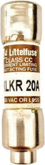 Value Collection - 600 VAC, 20 Amp, Fast-Acting Semiconductor/High Speed Fuse - 1-1/2" OAL, 200 (RMS Symmetrical) kA Rating, 13/32" Diam - Benchmark Tooling