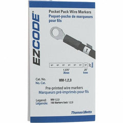 Value Collection - Wire Marker Books & Pens Wire Marker Type: Book Book Type: Numeric - Benchmark Tooling