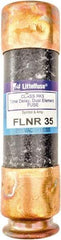 Value Collection - 125 VDC, 250 VAC, 35 Amp, Time Delay General Purpose Fuse - 3" OAL, 200 kA Rating, 13/16" Diam - Benchmark Tooling