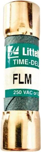 Value Collection - 250 VAC, 3.5 Amp, Time Delay Plug Fuse - 1-1/2" OAL, 10 at AC kA Rating, 13/32" Diam - Benchmark Tooling