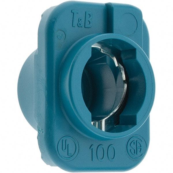 Value Collection - 1/2" Trade, Thermoplastic Push In Straight FMC Conduit Connector - Benchmark Tooling