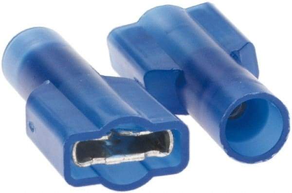 Value Collection - 16 to 14 AWG, Nylon, Fully Insulated, Female Wire Disconnect - 1/4" Wide Tab, CSA Certified, UL Listed - Benchmark Tooling