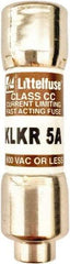 Value Collection - 600 VAC, 5 Amp, Fast-Acting Semiconductor/High Speed Fuse - 1-1/2" OAL, 200 (RMS Symmetrical) kA Rating, 13/32" Diam - Benchmark Tooling