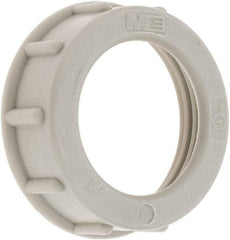 Value Collection - 1" Trade, Plastic Threaded Rigid/Intermediate (IMC) Conduit Bushing - Insulated - Benchmark Tooling