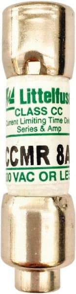 Value Collection - 250 VDC, 600 VAC, 8 Amp, Time Delay General Purpose Fuse - 300 at AC kA Rating - Benchmark Tooling