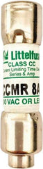 Value Collection - 250 VDC, 600 VAC, 8 Amp, Time Delay General Purpose Fuse - 300 at AC kA Rating - Benchmark Tooling