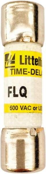 Value Collection - 500 VAC, 6 Amp, Time Delay General Purpose Fuse - 1-1/2" OAL, 13/32" Diam - Benchmark Tooling