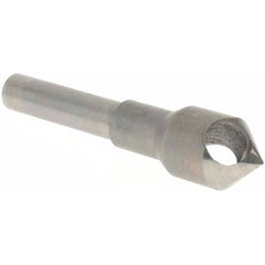 Value Collection - 7/16" Head Diam, 1/4" Shank Diam, 0 Flute 82° High Speed Steel Countersink - Benchmark Tooling