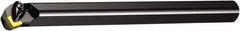 Sandvik Coromant - 50mm Min Bore Diam, 300mm OAL, 40mm Shank Diam, A..DCLNR/L Indexable Boring Bar - Wedge Holding Method - Benchmark Tooling