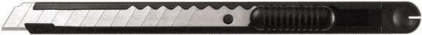 PHC - Snap Utility Knife - 9mm Blade, Black Metal Handle, 1 Blade Included - Benchmark Tooling