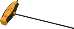 Wiha - 7/64" Hex, T-Handle Cushion Grip, Hex Key - 150mm OAL, Inch System of Measurement - Benchmark Tooling