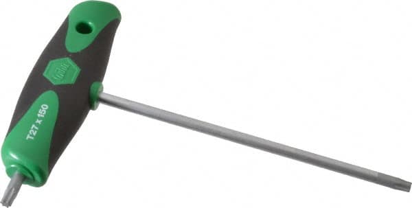 Wiha - T27 Standard Torx Key - T-Handle Cushion Grip - Benchmark Tooling