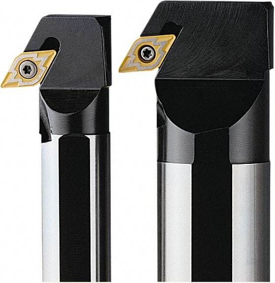 Seco - PDYNR, Right Hand Cut, 75° Lead Angle, 23mm Shank Height x 24mm Shank Width, Negative Rake Indexable Turning Toolholder - 200mm OAL, DN..1103.. Insert Compatibility - Benchmark Tooling