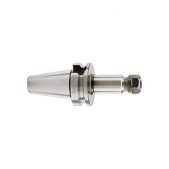 HAIMER - 0.08" to 1.02" Capacity, 3.94" Projection, BT50 Taper Shank, ER40 Collet Chuck - 0.0001" TIR, Through-Spindle - Exact Industrial Supply