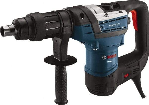 Bosch - 120 Volt 1-9/16" Keyless Chuck Electric Rotary Hammer - 0 to 3,600 BPM, 0 to 350 RPM - Benchmark Tooling