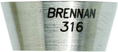 Brennan - 5/16" OD, Stainless Steel Front Ferrule - Compression Ends - Benchmark Tooling