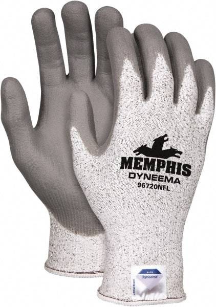MCR Safety - Size S (7), ANSI Cut Lvl 2, Dyneema Cut Resistant Gloves - 10.25" Long, Paired - Benchmark Tooling