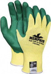 MCR Safety - Size S (7), ANSI Cut Lvl 2, Nitrile Cut Resistant Gloves - 10.25" Long, Paired - Benchmark Tooling