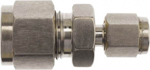 Brennan - 5/8 x 1/2" OD, Stainless Steel Union - Comp x Comp Ends - Benchmark Tooling