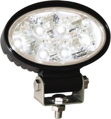 Buyers Products - 12 to 24 Volt, Clear Flood Beam Light - 1.5 Amps, 1,350 Lumens, 6 LED Lamp - Benchmark Tooling