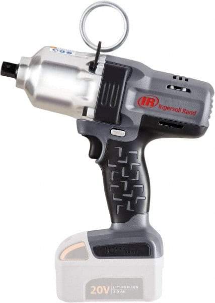 Ingersoll-Rand - 1/2" Drive 20 Volt Pistol Grip Cordless Impact Wrench & Ratchet - 1,900 RPM, 2,300 BPM, 780 Ft/Lb Torque, 2 Lithium-Ion Batteries Not Included - Benchmark Tooling