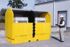 UltraTech - IBC Storage Lockers Type: IBC Pallet Number of Totes: 2 - Benchmark Tooling