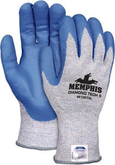 MCR Safety - Size XL (10), ANSI Cut Lvl 3, Dyneema Cut Resistant Gloves - 11" Long, Paired - Benchmark Tooling