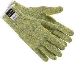 MCR Safety - Size S (7), ANSI Cut Lvl 4, Kevlar Cut Resistant Gloves - 4.25" Long, Paired - Benchmark Tooling