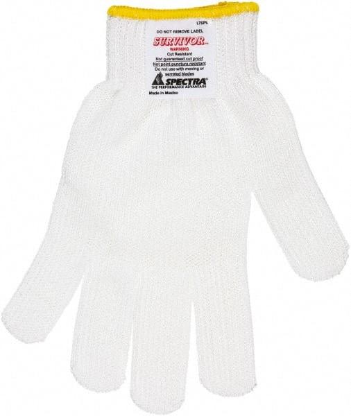 MCR Safety - Size L (9), ANSI Cut Lvl 5, Kevlar Cut Resistant Gloves - 10.63" Long, Ambidextrous - Benchmark Tooling