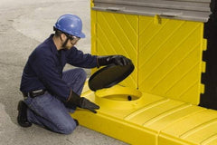 UltraTech - 280 Gallon Sump, IBC Pallet - 68 Inch Long x 64 Inch Wide x 88 Inch High, 2 Totes - Benchmark Tooling