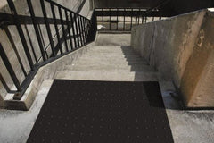 UltraTech - 4 Ft. Long x 2 Ft. Wide, Urethane Surface, Molded Bubble Entrance Matting - Outdoor, Heavy Traffic, Urethane, Black - Benchmark Tooling