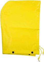 MCR Safety - Size One Size Fits Most, Yellow, Rain Hood - Detachable Hood - Benchmark Tooling
