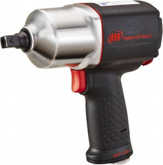 Ingersoll-Rand - 1/2" Drive, 11,000 RPM, 780 Ft/Lb Torque Impact Wrench - Pistol Grip Handle, 1,250 IPM, 5.8 CFM, 90 psi, 1/4" NPTF Inlet - Benchmark Tooling