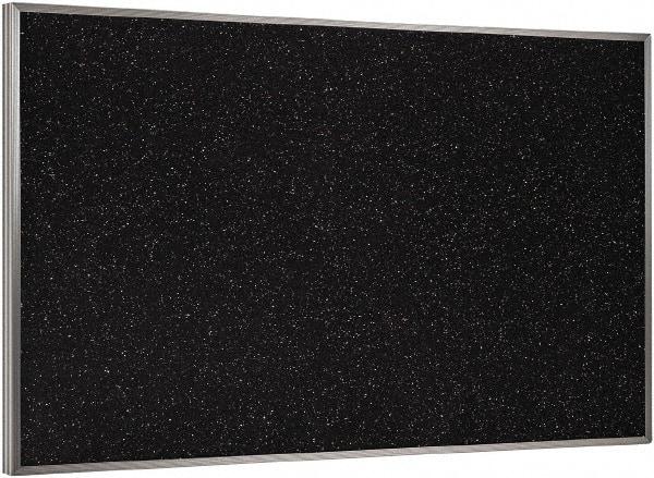 Ghent - 46-1/2" Wide x 36" High Open Cork Bulletin Board - Rubber, Confetti (Color) - Benchmark Tooling