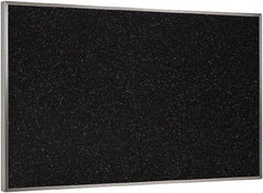 Ghent - 46-1/2" Wide x 36" High Open Cork Bulletin Board - Rubber, Confetti (Color) - Benchmark Tooling