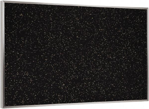 Ghent - 36" Wide x 24" High Open Cork Bulletin Board - Rubber, Tan Speckled - Benchmark Tooling