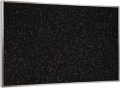 Ghent - 72-1/2" Wide x 48-1/2" High Open Cork Bulletin Board - Rubber, Tan Speckled - Benchmark Tooling