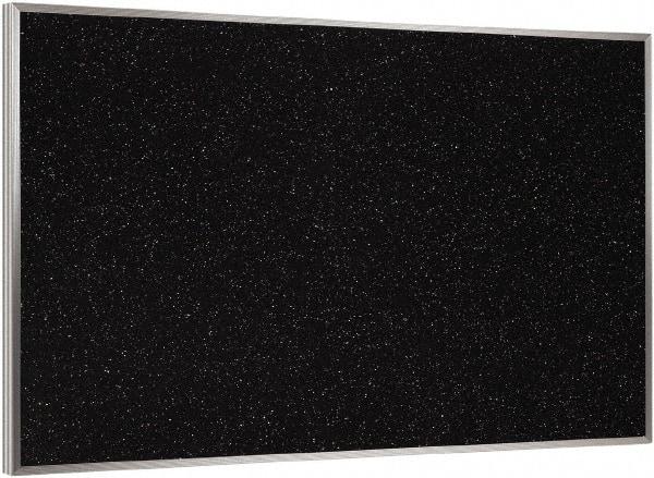 Ghent - 72-1/2" Wide x 48-1/2" High Open Cork Bulletin Board - Rubber, Confetti (Color) - Benchmark Tooling