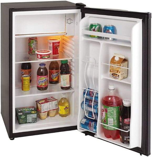 Avanti - 3.3 Cubic Ft. Black Office Refrigerator - 18 Inch Wide x 17-1/2 Inch Deep x 33 Inch High - Benchmark Tooling