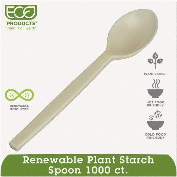 ECO PRODUCTS - Plant Starch Teaspoon - Plant Starch - Benchmark Tooling