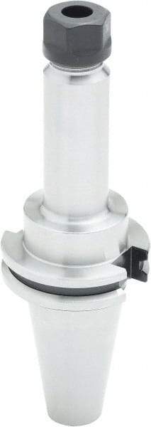 Parlec - 1mm to 13mm Capacity, 6" Projection, CAT40 Taper Shank, ER20 Collet Chuck - 8.69" OAL - Exact Industrial Supply