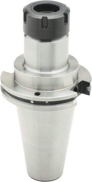 Parlec - 1mm to 16mm Capacity, 4.12" Projection, CAT50 Taper Shank, ER25 Collet Chuck - 8.12" OAL - Exact Industrial Supply