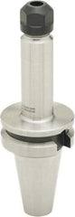 Parlec - 0.5mm to 10mm Capacity, 5.22" Projection, BT40 Taper Shank, ER16 Collet Chuck - 7.8" OAL - Exact Industrial Supply
