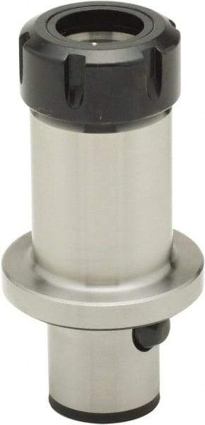 Parlec - 3-1/4" Projection, Modular Connection, ER16 Collet Chuck - Through Coolant - Exact Industrial Supply